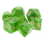 Pearl - D6 -  Vert pâle - Doré - HD