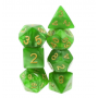 Pearl - D6 -  Vert pâle - Doré - HD