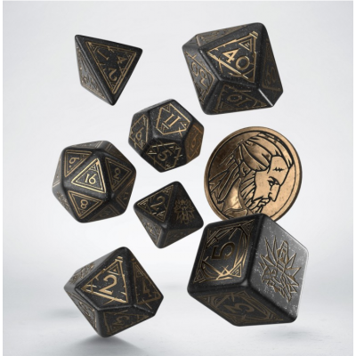 The Witcher  - Set de dés - Geralt - Price of Neutrality - Qworkshop