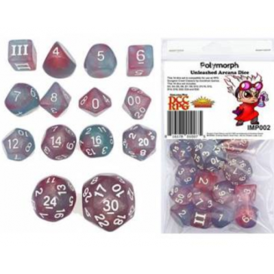 Approved for Dungeon Crawl Classics - Set 14 dés -Polymorph - Impact Miniatures