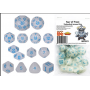 Approved for Dungeon Crawl Classics - Set 14 dés - Ray of Frost  - Impact Miniatures