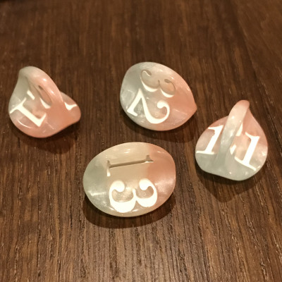 Dé Atypique  - D3 Apple - Cotton Candy - Impact Miniatures