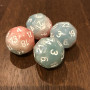 Dé Atypique  - D22 - Cotton Candy - Impact Miniatures