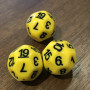 Dé Atypique  - D19 - Jaune - Impact Miniatures