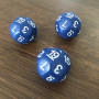 Dé Atypique  - D19 - Indigo - Bleu  - Impact Miniatures