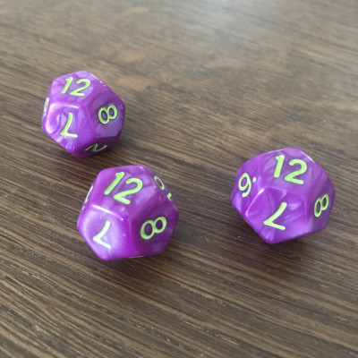 Dé 12 faces - Cloudkill - Impact Miniatures