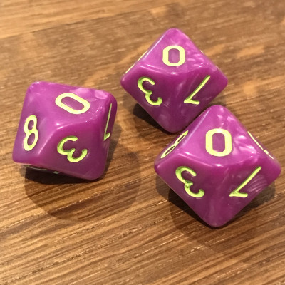 Dé 10 faces - Cloudkill -  Impact Miniatures