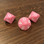 Dé 10 faces - Rose -  Impact Miniatures