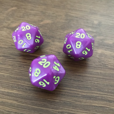 Dé 20 faces - Cloudkill - Impact Miniatures