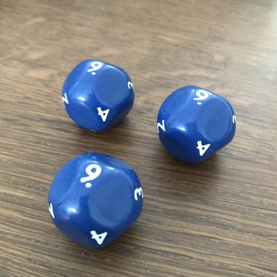 Dé Atypique  - D9 - Indigo - Bleu - 2025 - Impact Miniatures