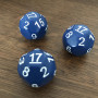 Dé Atypique  - D17 - Indigo - bleu - Impact Miniatures