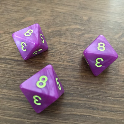 Dé 8 faces - Cloudkill - Impact Miniatures