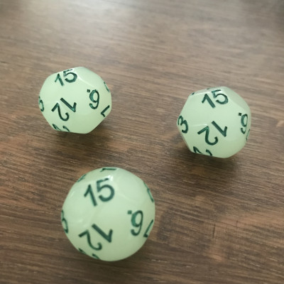 Dé Atypique  - D15 - Fluo- Impact Miniatures