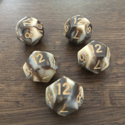 Dé 12 faces - Haste - Impact Miniatures