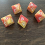 Dé 8 faces - Flame Arrows  - Impact Miniatures