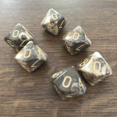 Dé 10 faces - Haste   -  Impact Miniatures