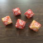 Dé 10 faces - pourcentage - Flame Arrows - Impact Miniatures