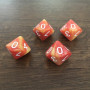 Dé 10 faces - Flame Arrows -  Impact Miniatures