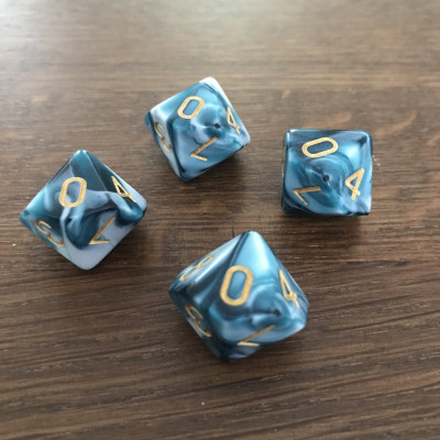 Dé 10 faces - Typhoon -  Impact Miniatures