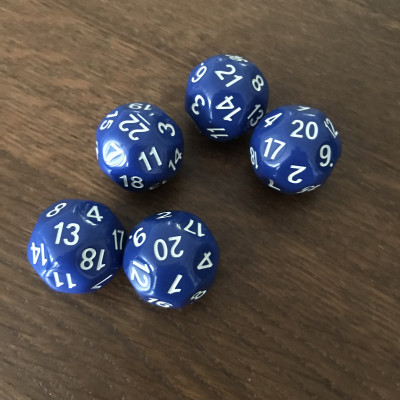 Atypique  - D22 - Indigo Bleu  - Impact Miniatures