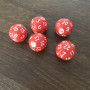 Dé Atypique  - D22 - Orange sanguine - Impact Miniatures