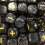 Dés Fate - Fudge - Noir - Jaune - Des en Folie