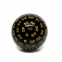 D100 - Acrylique - Noir - Jaune - HD