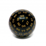 D100 - Acrylique - Noir - Jaune - HD