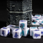 D6 - Zombie - Opaque - Blanc - Udixi