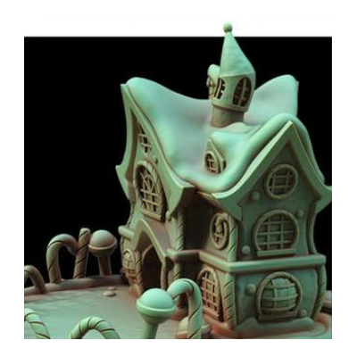 Tour de dés - Cottage givré - Fabrication Des en Folie