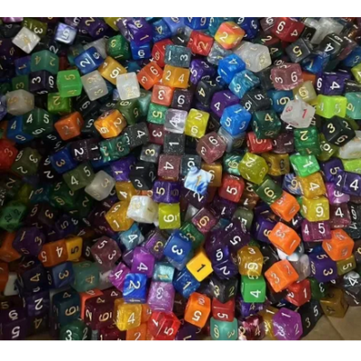 D6  - Aléatoire - Acrylique - Udixi