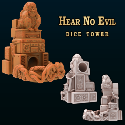 Tour de dés - Hear No Evil    - Fabrication Des en Folie