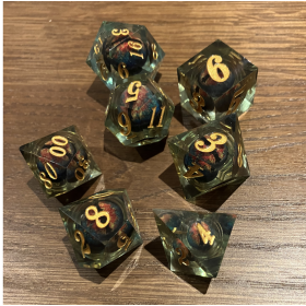 Pearl Pattern Set - Dragon - Oeil flottant Rouge -  CNC