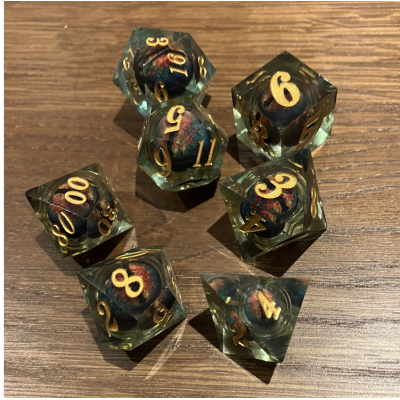 Pearl Pattern Set - Dragon - Oeil flottant Rouge -  CNC