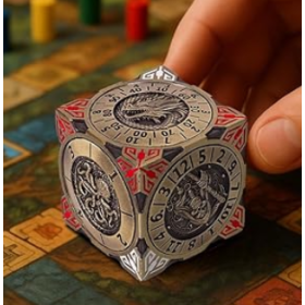 Spinner Dice - Rotation Cube - Doré - YStars