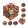 Spinner Dice - Rotation Cube - Bronze - YStars
