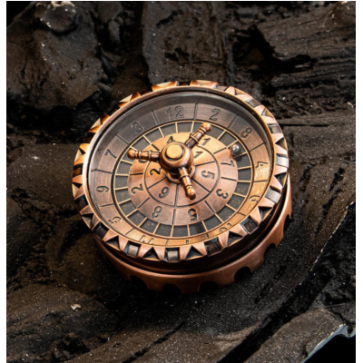 Spinner Dice - Roulette D6 D8 D12  - Cuivre - YStars