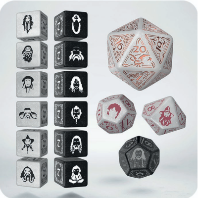 The Hobbit  - The Hobbit TCG Dice Set - Radiant Dawn - Qworkshop