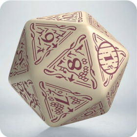 The Hobbit Spindown D20 - Terra TCG Jumbo Die - Qworkshop