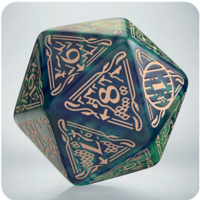 The Hobbit Spindown D20 - Tideborn TCG Jumbo Die - Qworkshop
