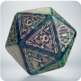 The Hobbit Spindown D20 - Tideborn TCG Jumbo Die - Qworkshop