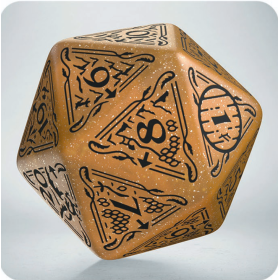 The Hobbit Spindown D20 - Solaris TCG Jumbo Die - Qworkshop