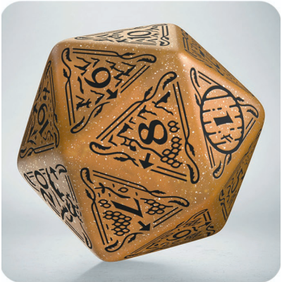 The Hobbit Spindown D20 - Solaris TCG Jumbo Die - Qworkshop