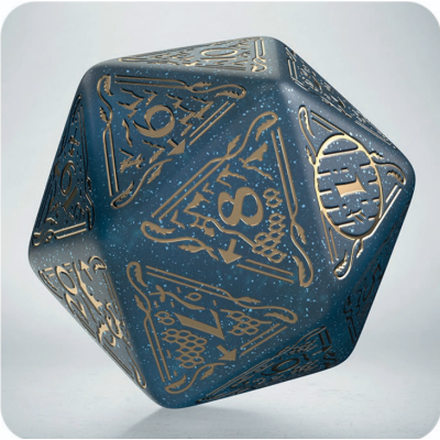 The Hobbit Spindown D20 - Aether TCG Jumbo Die - Qworkshop