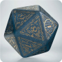 The Hobbit Spindown D20 - Aether TCG Jumbo Die - Qworkshop