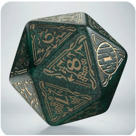 The Hobbit Spindown D20 - Verdant TCG Jumbo Die - Qworkshop