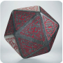 The Hobbit Spindown D20 - Lunaris TCG Jumbo Die - Qworkshop