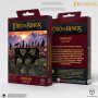 The Lords of the Ring - Set 7 dés -  Rohan Dice Set  - Qworkshop