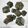 The Lords of the Ring - Set 10D6 -  Rohan Dice Set  - Qworkshop