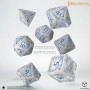 The Lords of the Ring - Set 7 dés -  Rivendell Stone Dice Set  - Qworkshop